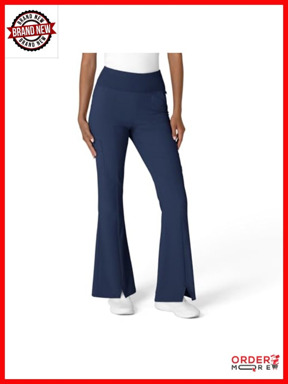 Wink Renew Cargo Flare Scrub Pant Recycled Polyester Spandex Medical Work